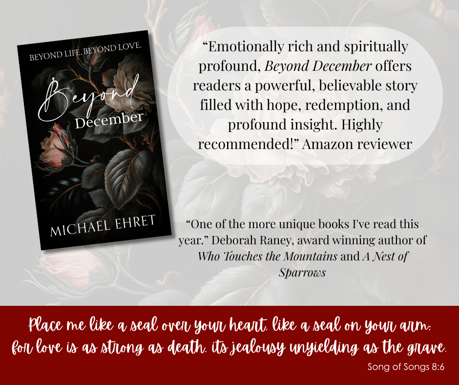 Shared words from an Amazon review of the novel Beyond December.